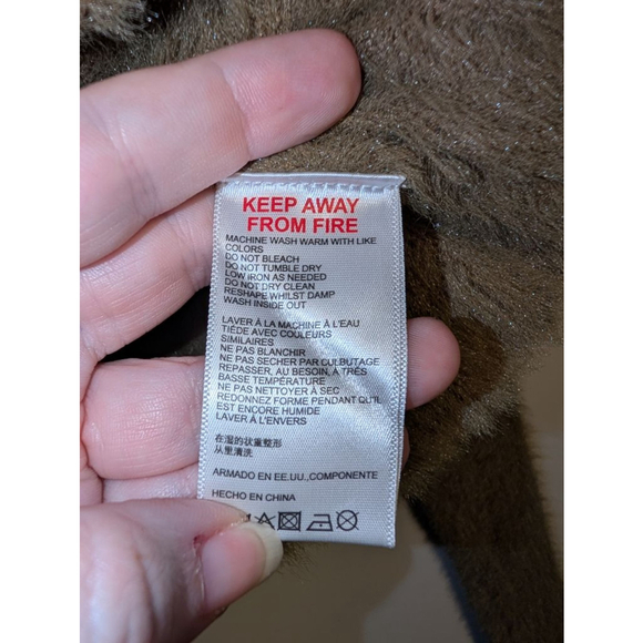 Urban Outfitters Green Fuzzy V Neck Cropped Sweater Small - Picture 4 of 5